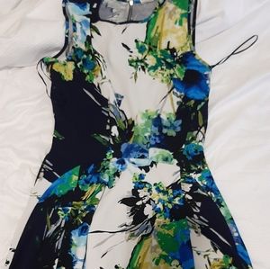 Floral sleeveless dress